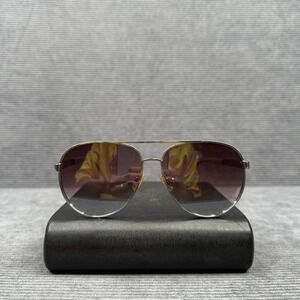 Rocawear‎ Y2k Aviator Sunglasses Silver Textured Frame Gradient Lens R3330 SLVGY